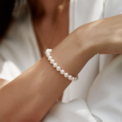 Old Money Pearls Bracelet